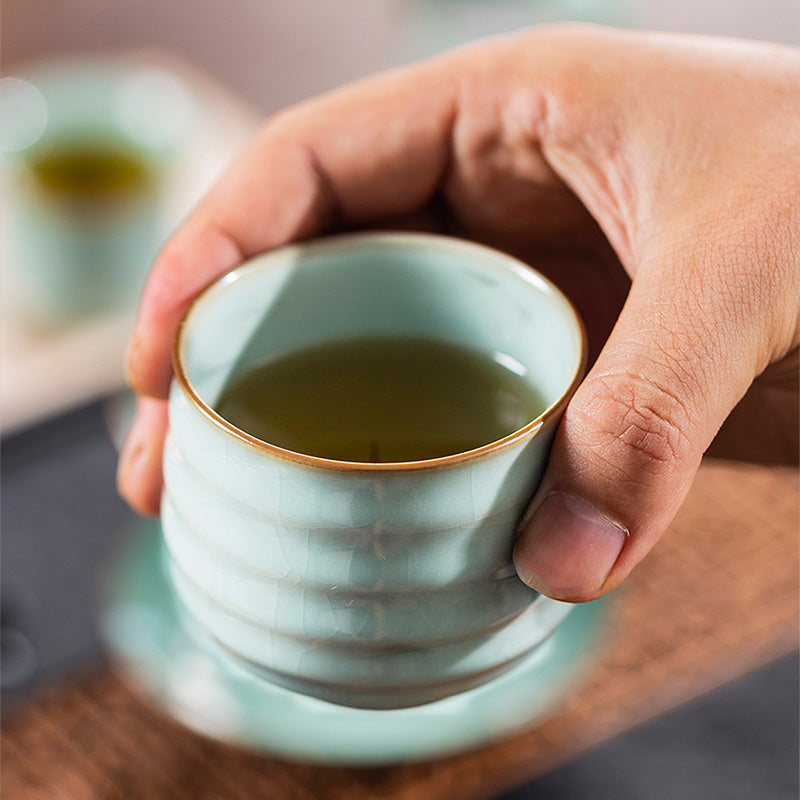 Wudao Cup (Ceramic Retro Tea Tasting Cup)